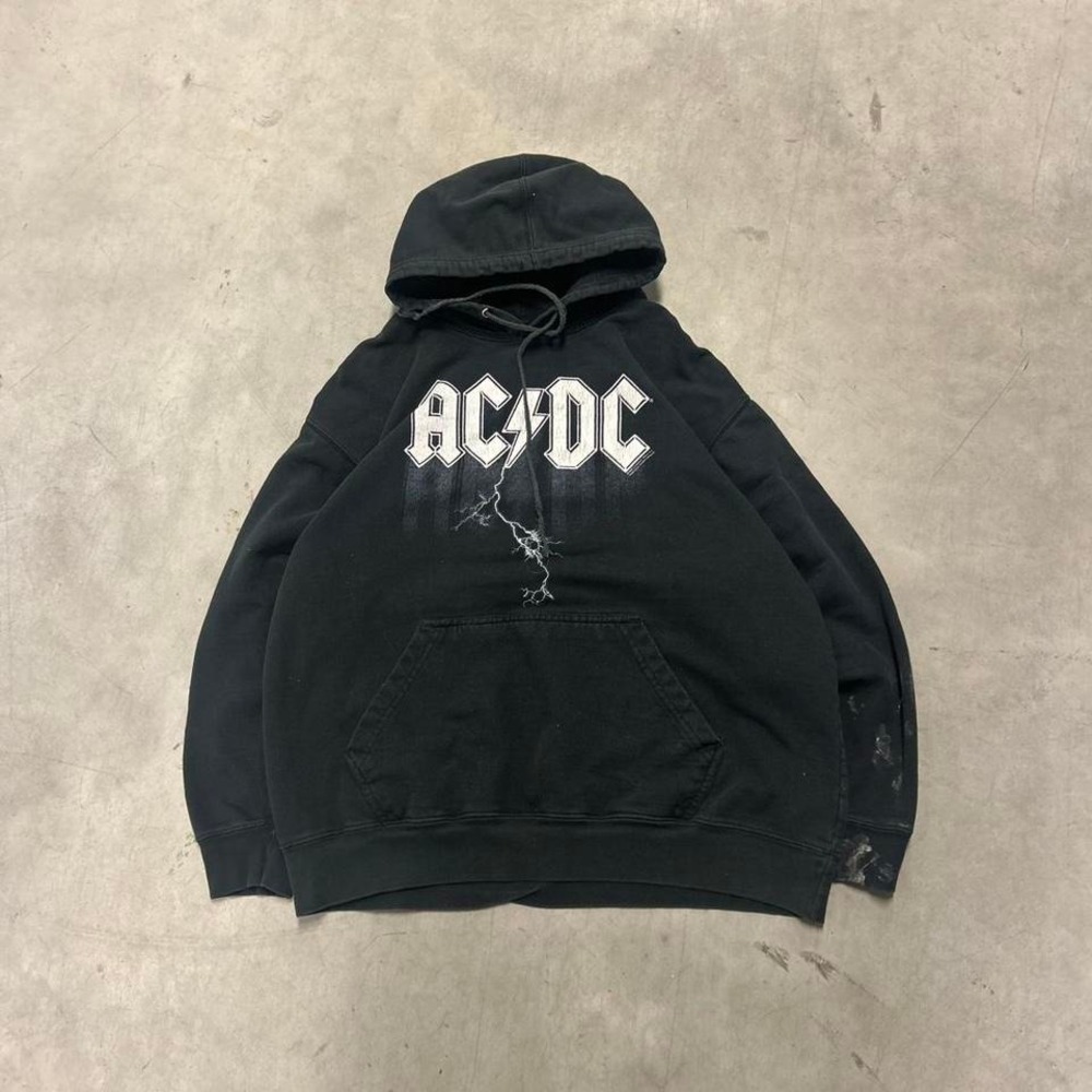Y2K Black AC/DC Hoodie